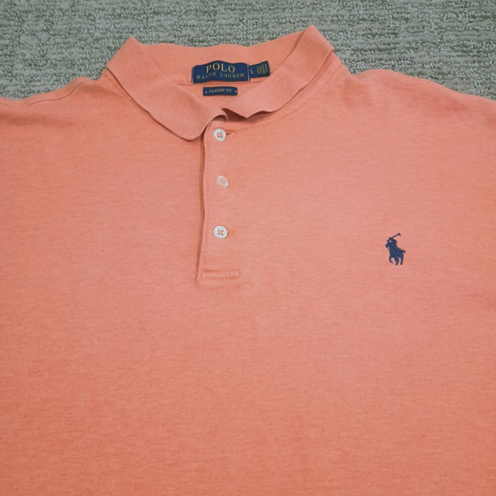 Polo Ralph Lauren Polo Shirt Large Ralph Lauren Embroidered Blue Pony